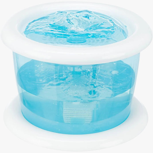 Trixie Bubble Stream water dispenser, 3 l, blue/white