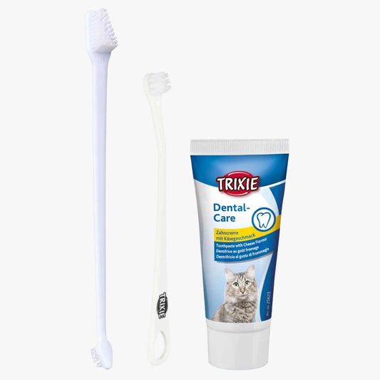 Trixie Dental hygiene set, cats