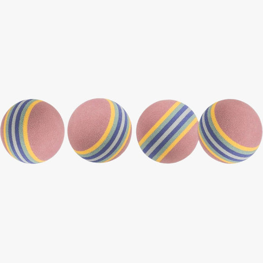 Trixie Rainbow balls,  4 cm, 4 pcs.
