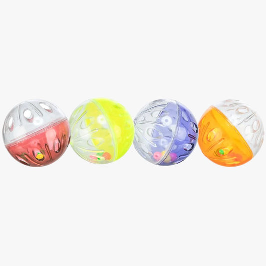 Trixie Rattling balls,  4.5 cm, 4 pcs.