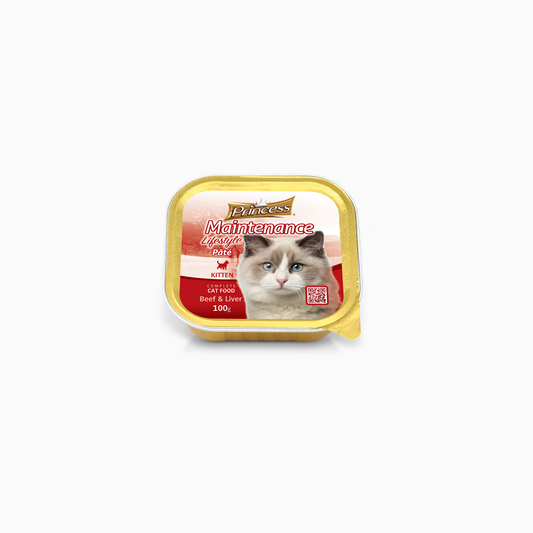 Princess Pate Cat 100G Beef/Liver Ktn