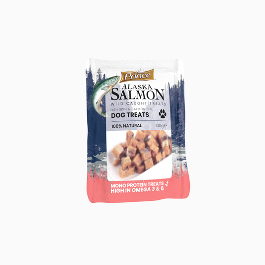 Prince Fish Skin & Slm Bite 100G X12