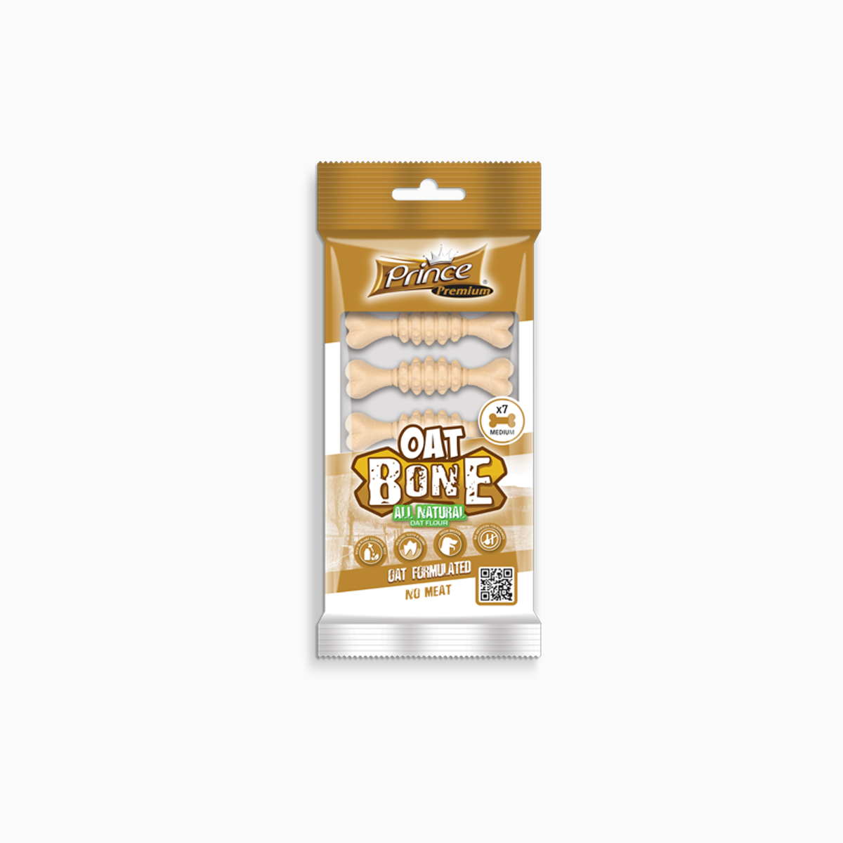 Prince Prem Oat Bone X7 60G Medium 12