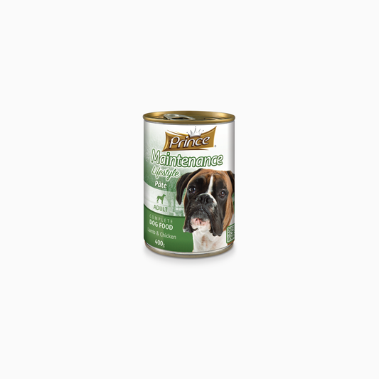 Prince Lifestyle Pate Dog Lmb 400G