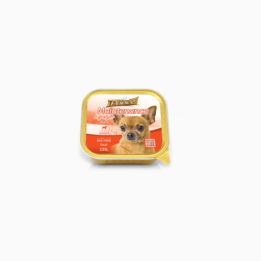 Prince Pate Dog 150G Veal