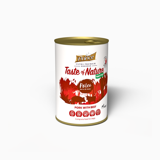 Prince Taste Of Nature 400Gr Pork & Beef