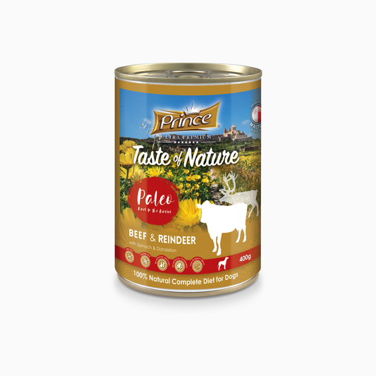 Prince Ton Paleo Beef Reindeer 400G Red