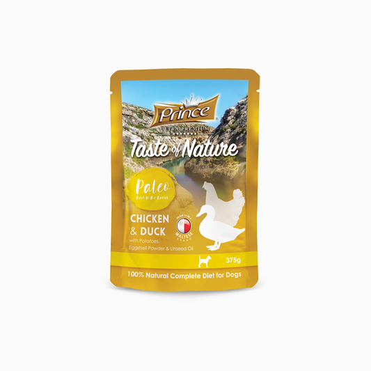 Prince Paleo Puppy Chk & Duck 375G