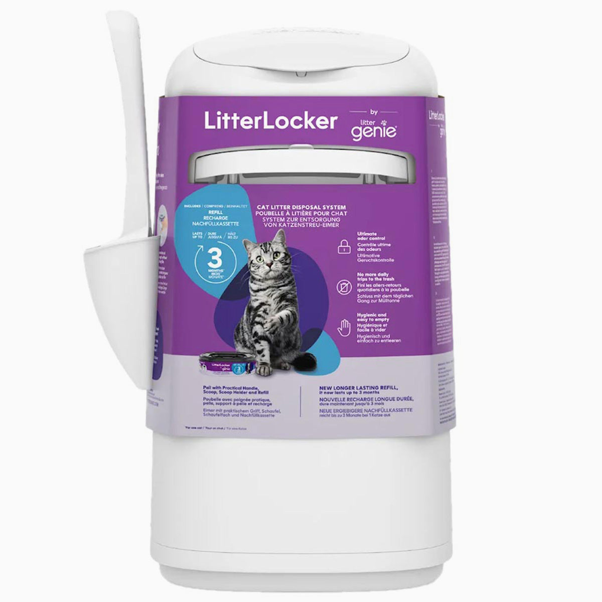 LITTLE BIGPAW Pet Genie Litter Locker + Pail - 3X1.35K