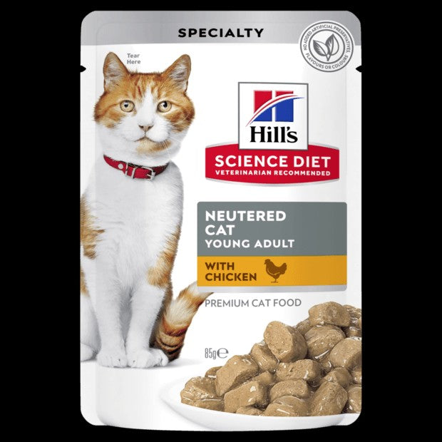 HILLS POUCH  STERILZED CHICKEN OFFER X12