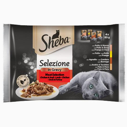 Sheba Meat 4 Pack - 13X(4X85G)