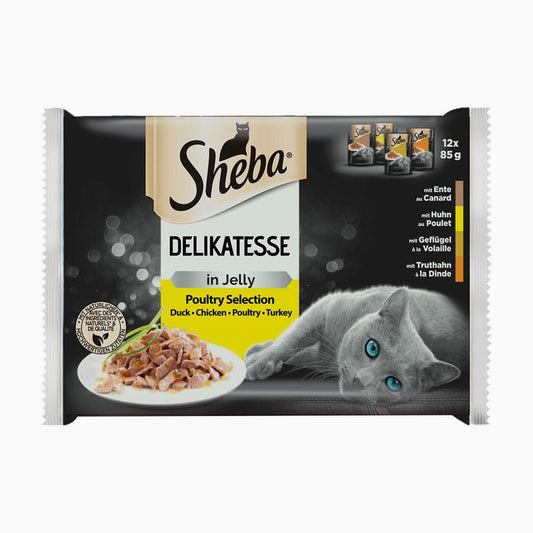 Sheba Poultry 4Pack - 13X(4X85G)