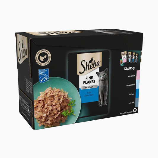 Sheba Fish 12 Pack - 4X(12X85G)