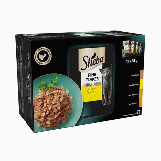 Sheba Poultry 12 Pack - 4X(12X85G)