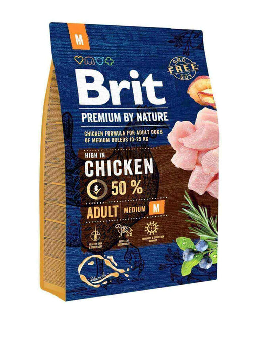Brit Premium by Nature Adult Medium 3Kg