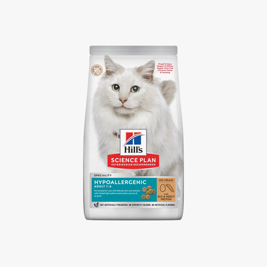 Hill's Science Plan - Adult Hypoallergenic - Egg & Insect Protein