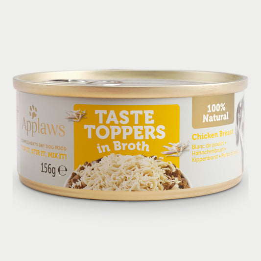Applaws Dog Taste Toppers Tin Chicken with Rice 156g