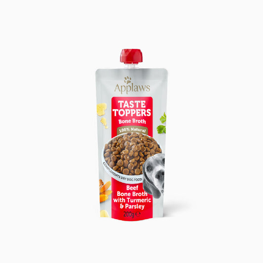 Applaws Dog Taste Toppers Spout Beef Bone Broth 200ml