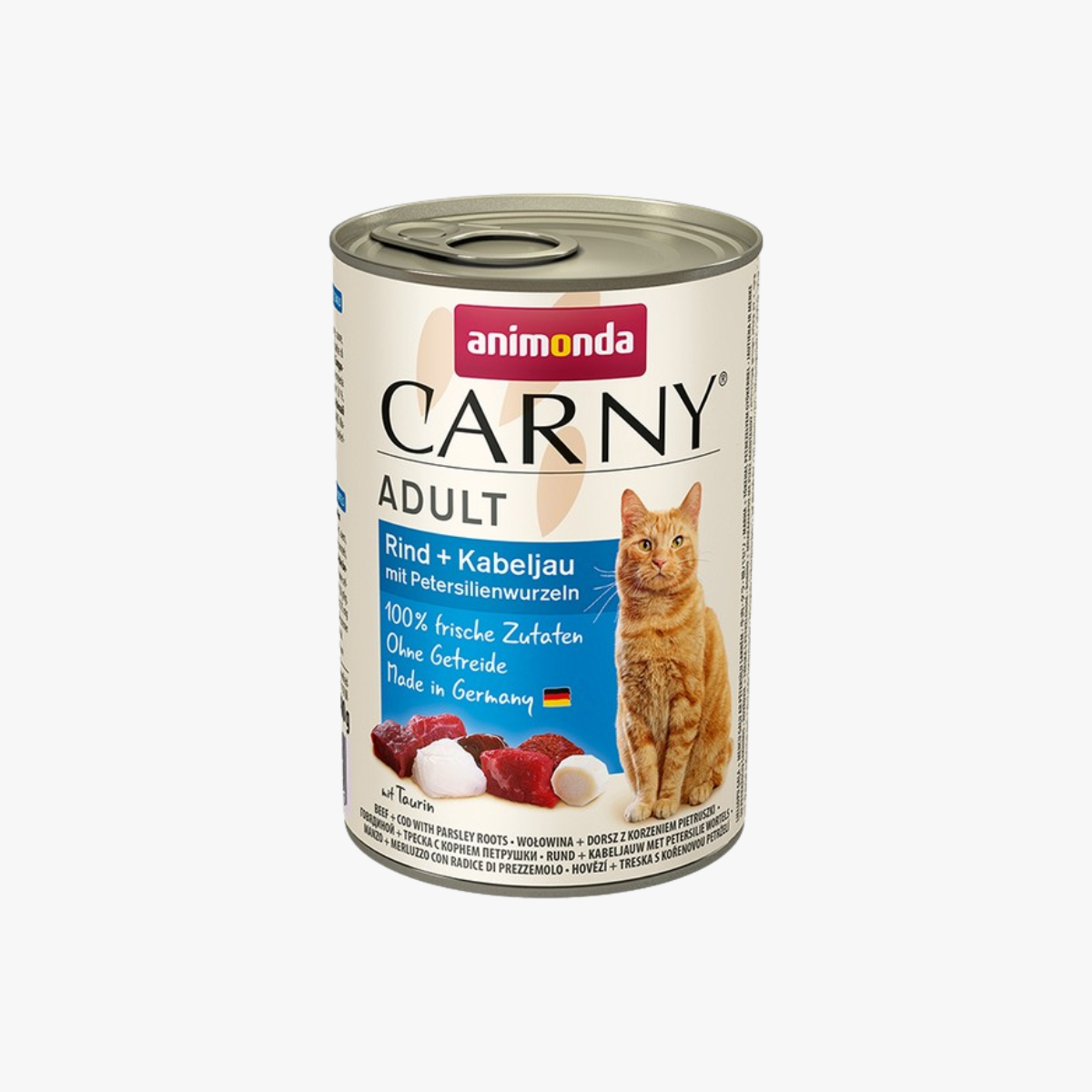 Carny Adult Cat Beef And Cod 400Grms