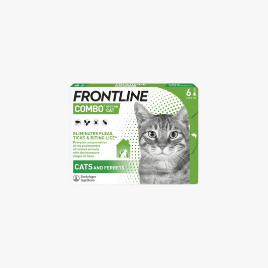 Frontline Combo Cat X6 Vials (Sell By 1)