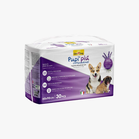 GIMBORN Pupi Piu' Nappies Lavander 50Pz 60X90
