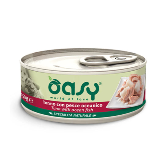 Oasy  Wet Cat Ntl  Tuna Ocean Fish 150G