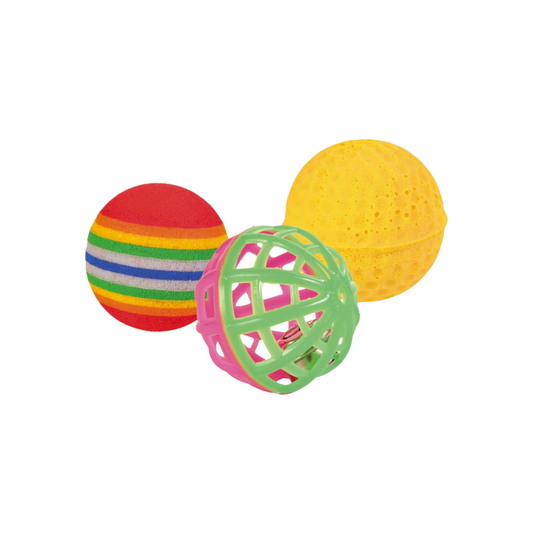 Trixie Toy balls,  3.5-4 cm, 3 pcs.