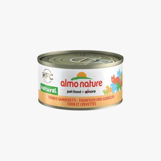 Almo Natural Cat - Tuna And Shrimps 70G