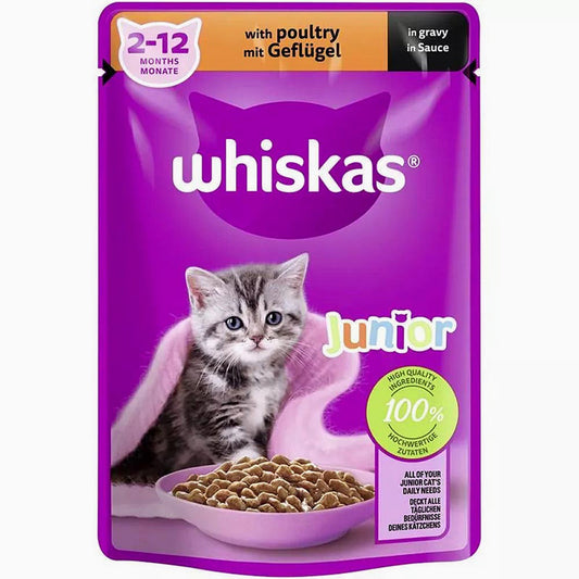 Whiskas Junior/Kitten Pou ChkÂ¬â€  85G