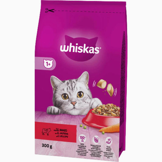 Whiskas Adt Dry Beef 300G