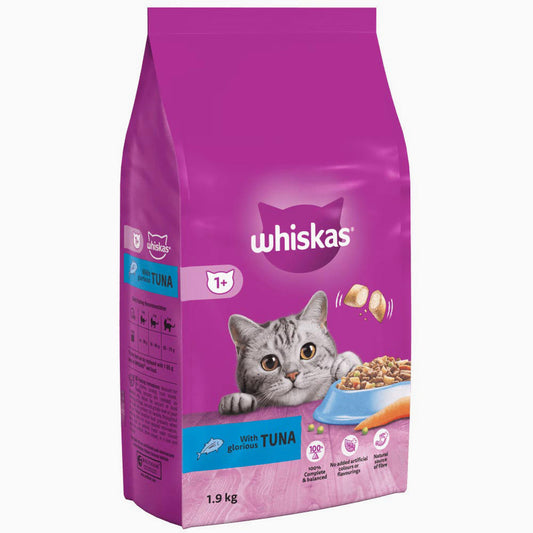 Whiskas Adult Dry Tuna - 6X1.9Kg