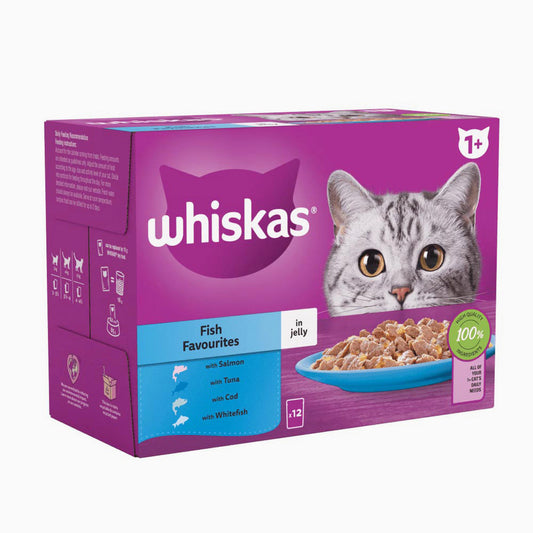 Whiskas Fish Selection Box - (12X85G)