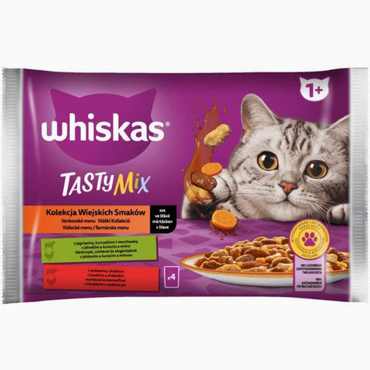 Whiskas Tasty Mix Col 4X85G