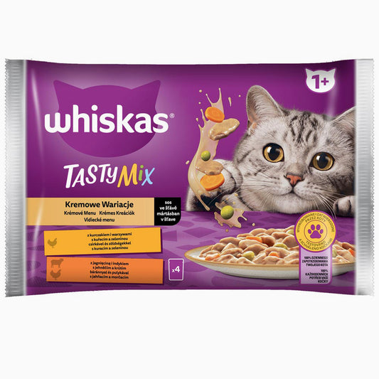 Whiskas Tasty Mix Cream Creation 4X85