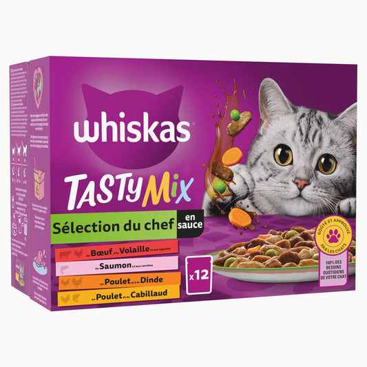 Whiskas Tasty Mix Chef Choice 12X85G