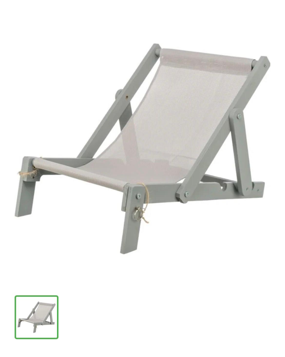 Trixie beach wooden chair 33x37x51cm