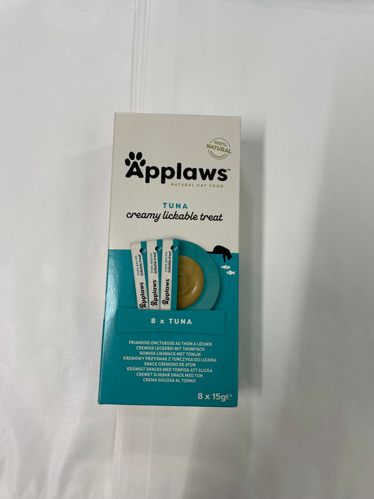APPLAWS TUNA CREAMY LICKABLE TREAT 8 X 15G
