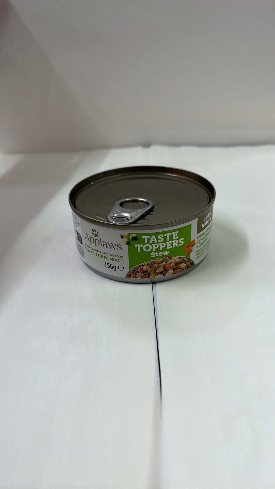 APPLAWS TASTE TOPPERS STEW CHIKEN WITH LAMB, SWEET POTATO & COURGETTE 156G