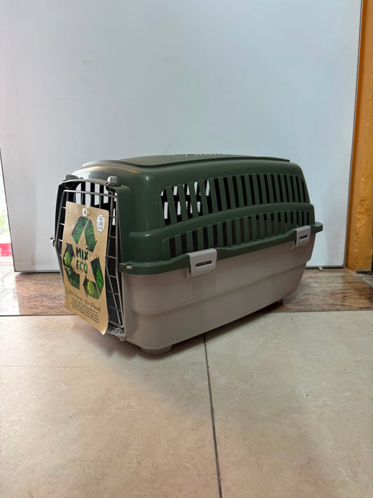 Small Carrier for Cats and Small Dpgs Recycled Plastic Eco Friendly