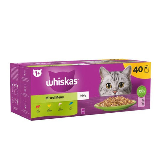 Whiskas Pouch Mixed Menu X40