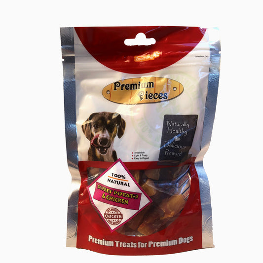 Premum Pieces Chk & Sweet Potato 100G