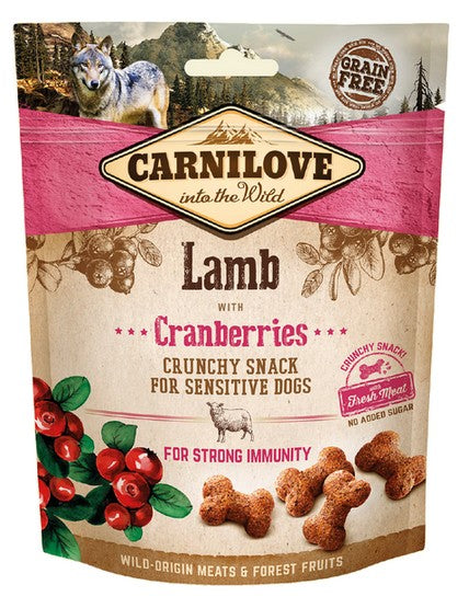 Carnilove Dog Crunchy Snack Lamb With Cranberries 200G