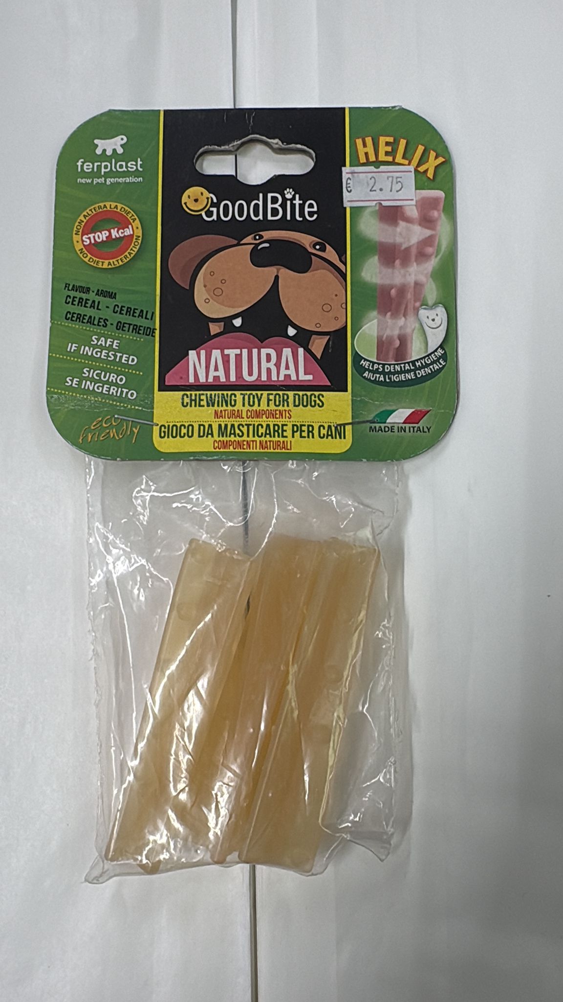 Ferplast GoodBite Helix Chew Toy Cereal Flavour Small