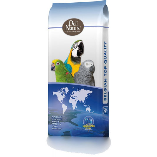 DELI NATURE PARROT MIX WITH FRUIT 15KG