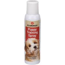 FLAMINGO PUPPY TRAINING SPRAY W NATURAL ESSENTIAL OILS - 120ML