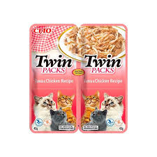 Ciao Twin Pack Tuna And Chicken Recipe 40G