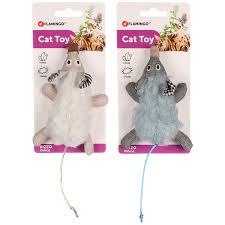 Flamingo Cat Toy Mouse Rizzo Range w/ Catnip