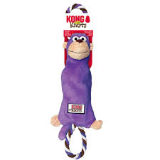 Kong Tugger Knots Purple Monkey