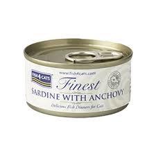 FISH4CATS SARDINE WITH ANCHOVY 70G