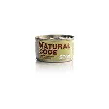 Natural Code 02 Sterilised Cat Tuna and Amaranth 85g